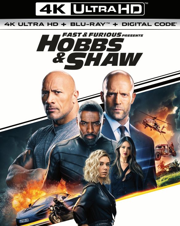

Fast & Furious Presents: Hobbs & Shaw [Includes Digital Copy] [4K Ultra HD Blu-ray/Blu-ray] [2019]