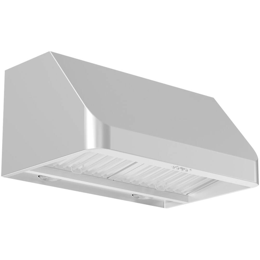 Best Buy Zline Externally Vented Range Hood Brushed Stainless