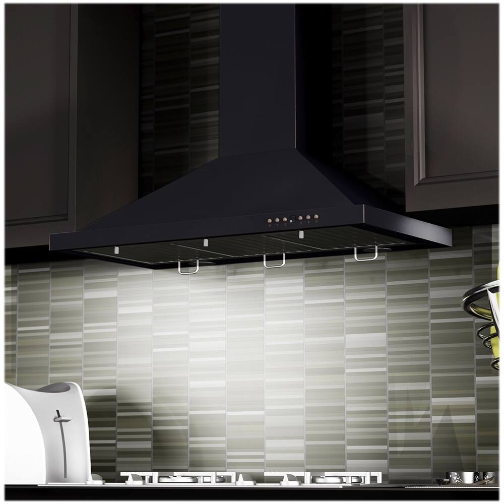 Best Buy ZLINE 36 Inches Externally Vented Wall Range Hood Oil Rubbed