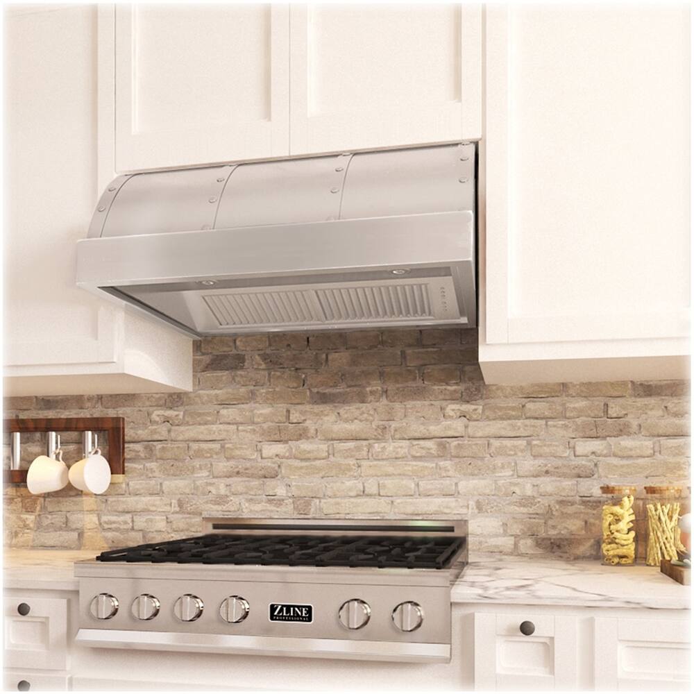 Best Buy Zline Designer Copper Externally Vented Range Hood Snow