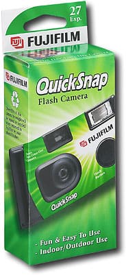 Fujifilm - QuickSnap One-Time-Use Flash Camera - Angle