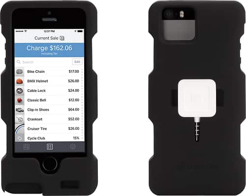 Griffin Technology - Merchant Case and Square Reader for Apple® iPhone® 5 and 5s - Black - Alternate View 2