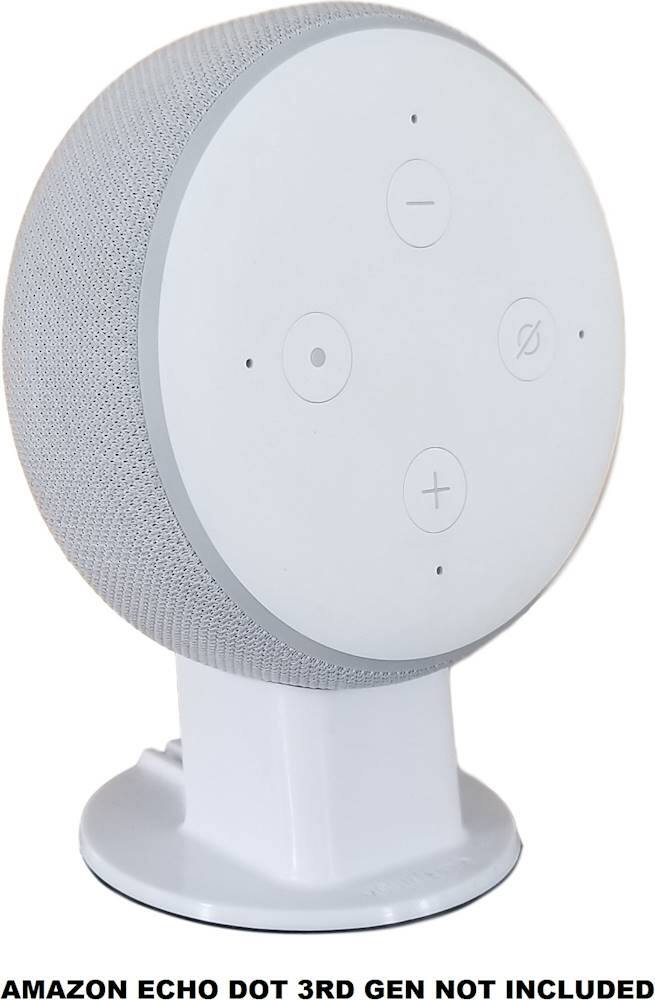 Best Buy Mount Genie Speaker Stand White Dotped Wht