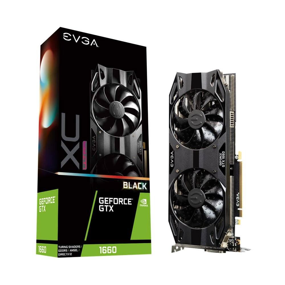 Best Buy EVGA XC ULTRA BLACK GAMING NVIDIA GeForce GTX 1660 6GB GDDR5