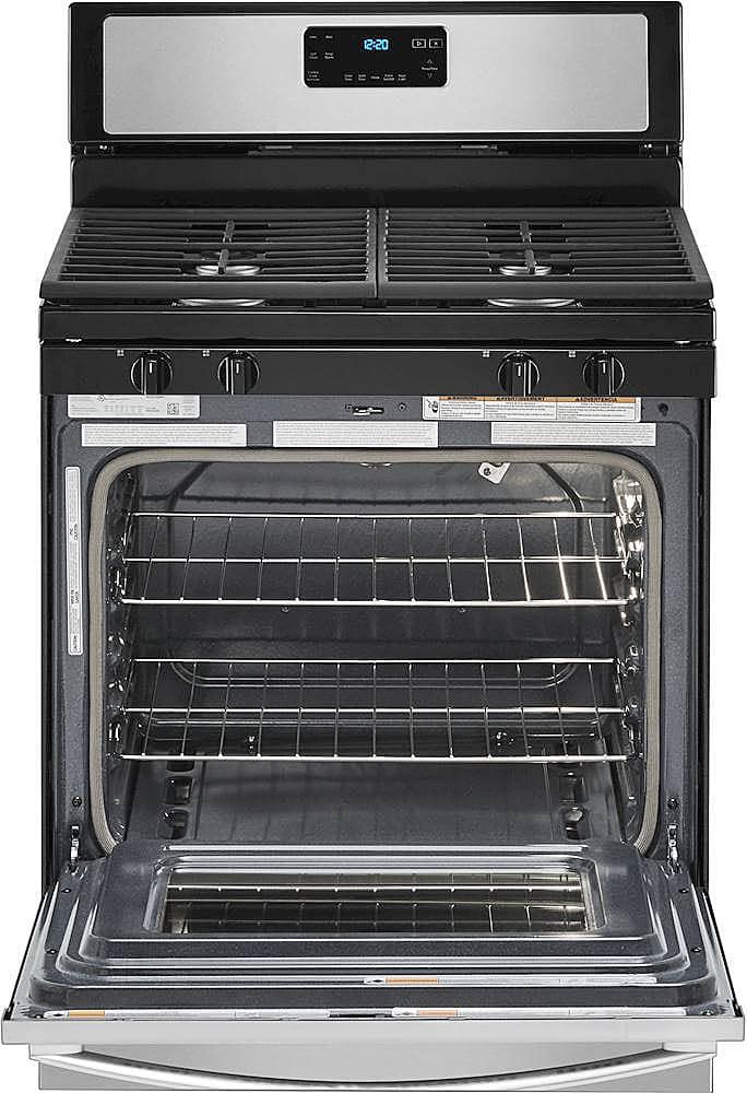 Best Buy Whirlpool 5 0 Cu Ft Freestanding Gas Range With Self