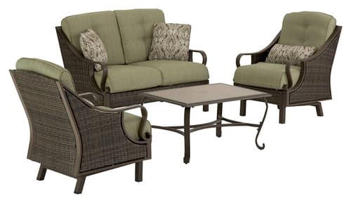 Hanover - Ventura Series 4-Piece Lounging Set - Larger Front
