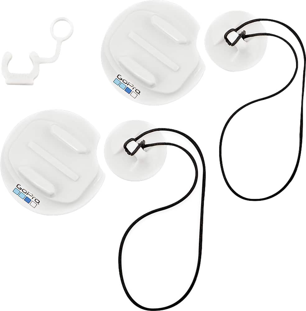 GoPro - Surfboard Mounts (2-Pack) - Black - Angle Zoom