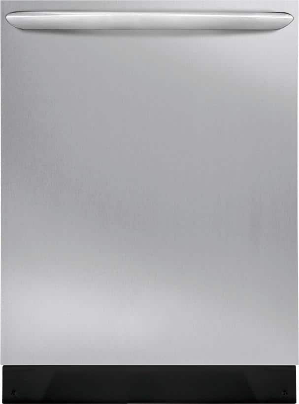 Frigidaire - Gallery 24" Tall Tub Built-In Dishwasher - Stainless Steel - Larger Front