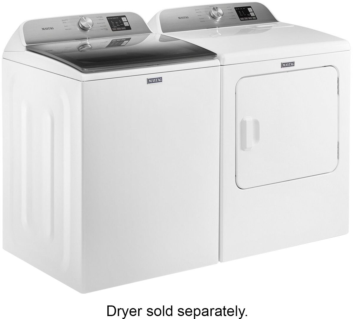 Maytag Cu Ft Cycle Top Loading Washer With Deep Fill White