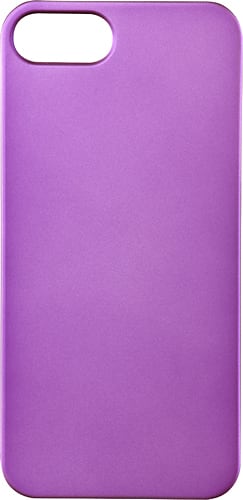 Rocketfish™ Mobile - Hard Shell Case for Apple® iPhone® 5 and 5s - Purple - Larger Front