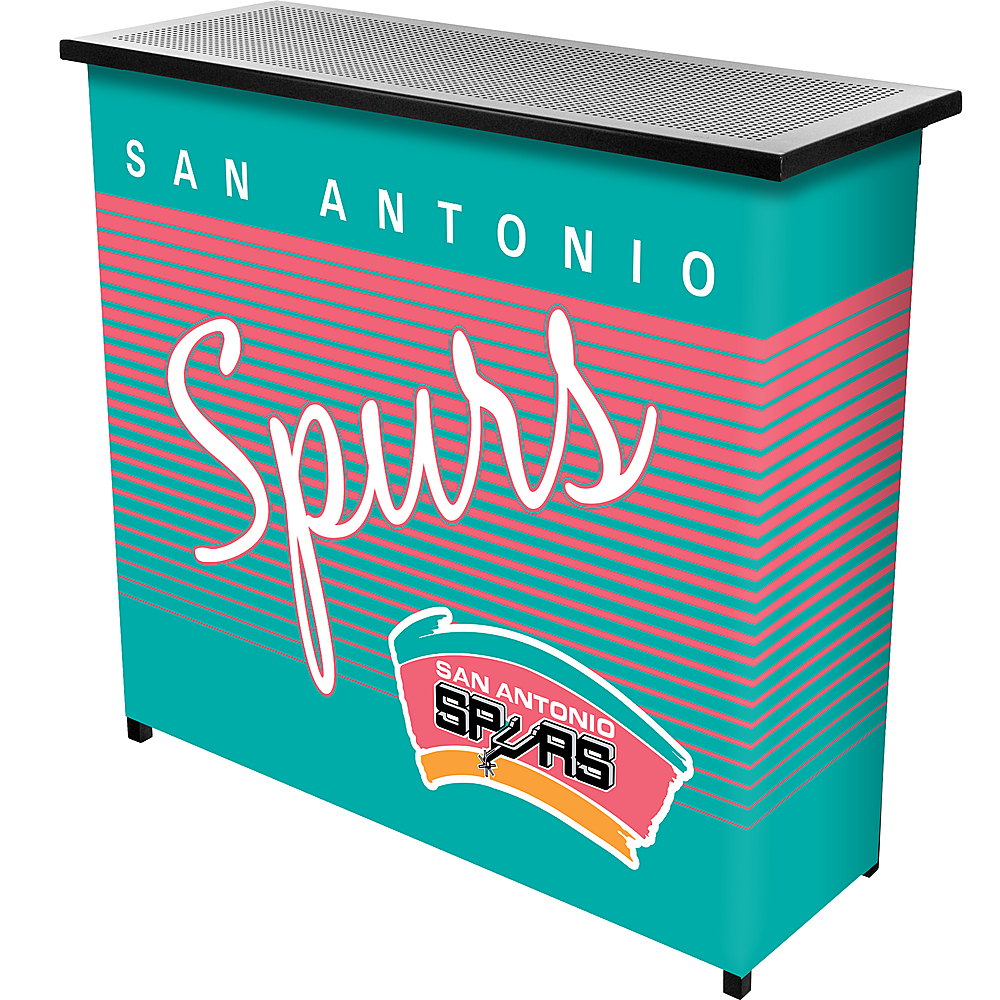 Customer Reviews San Antonio Spurs Nba Hardwood Classics Portable Bar Pop Up Drink Station