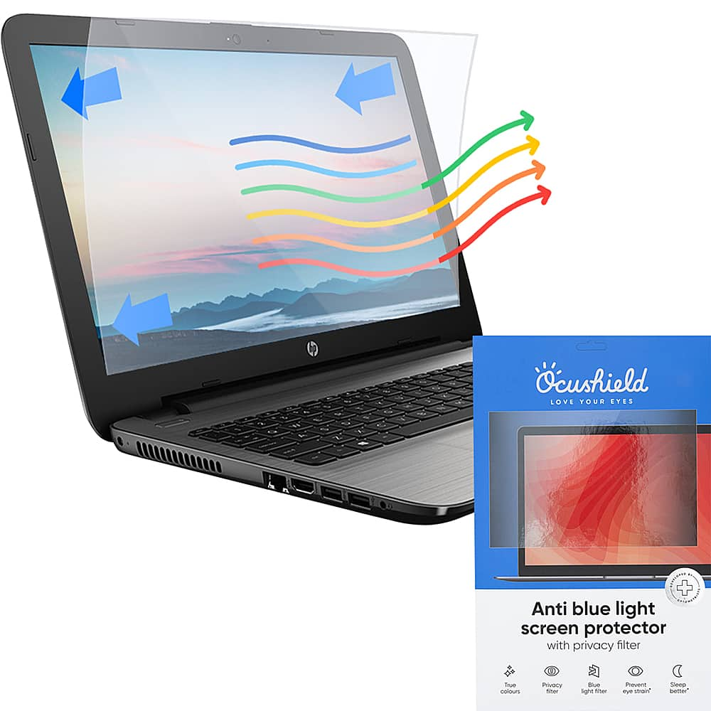 Best Buy Ocushield Anti Blue Light Screen Protector For Laptops