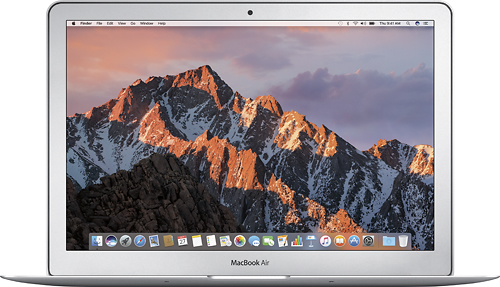 Apple - MacBook Air® (Latest Model) - 13.3" Display - Intel Core i5 - 8GB Memory - 256GB Flash Storage - Silver - Larger Front