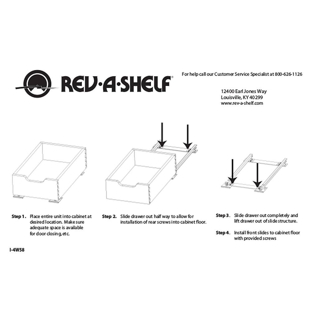 Best Buy Rev A Shelf Wood Base Kitchen Cabinet Pull Out Drawer Wdb