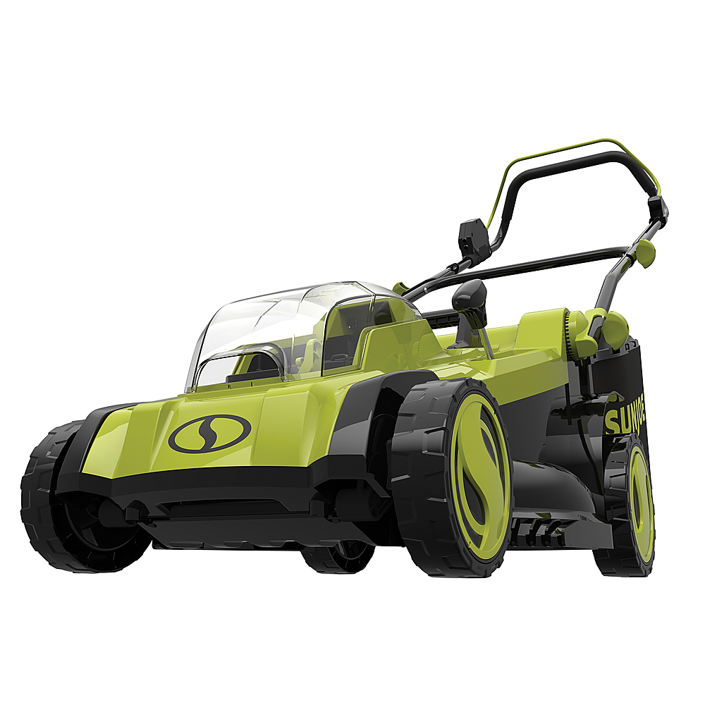 Sun Joe V X LM CT Volt ION Cordless Lawn Mower Inch Position Collection Bag