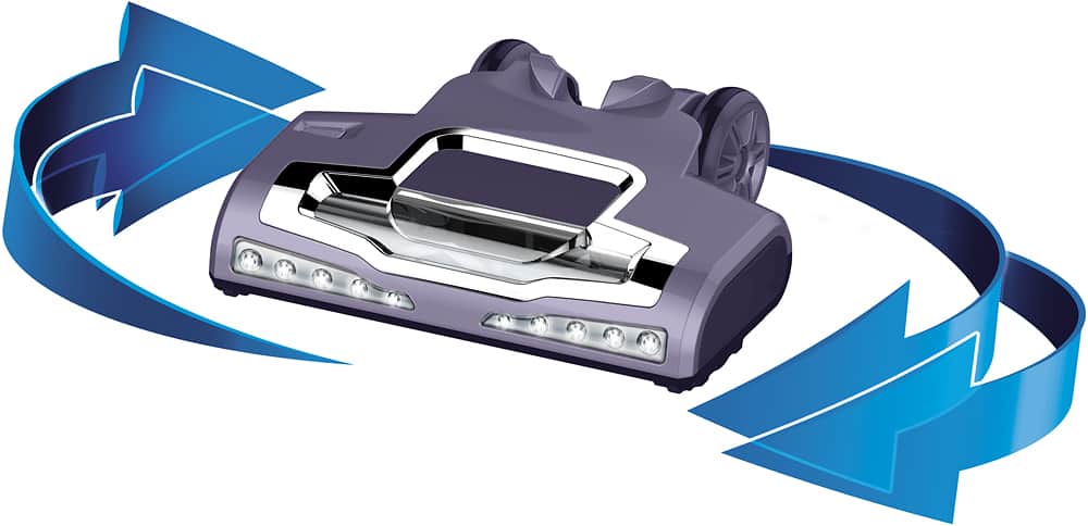 Shark - Rotator Powered Lift-Away Deluxe Bagless 3-in-1 Upright Vacuum - Rose/Gunmetal - AlternateView11 Zoom