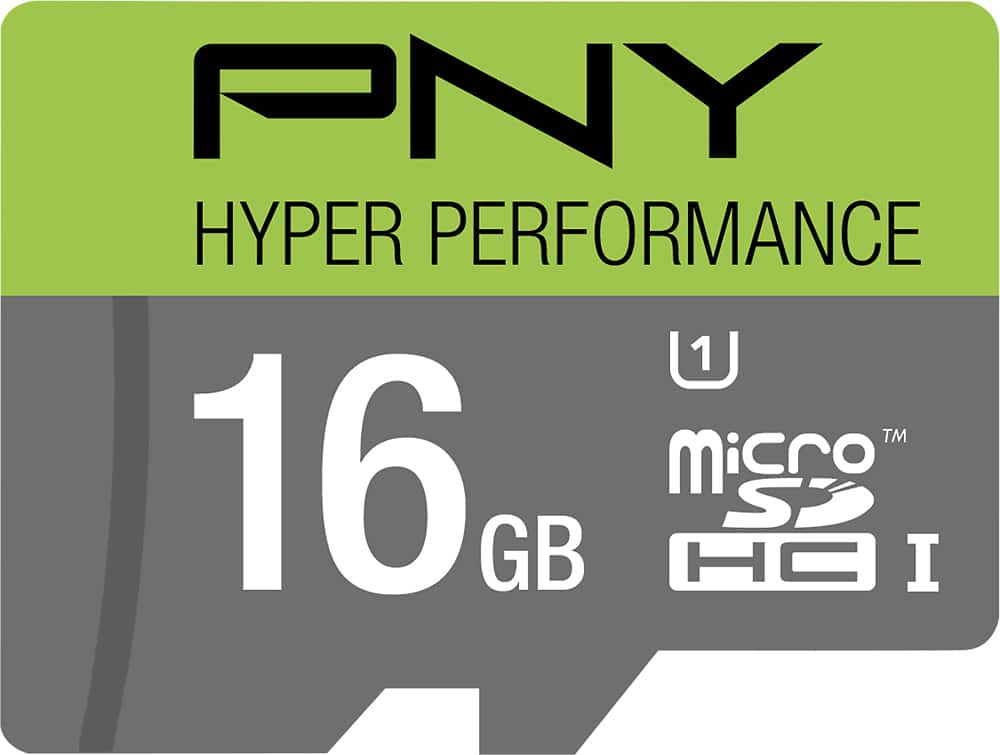 PNY - 16GB microSDHC Class 10 UHS-I/U1 Memory Card - Multi - Front Zoom