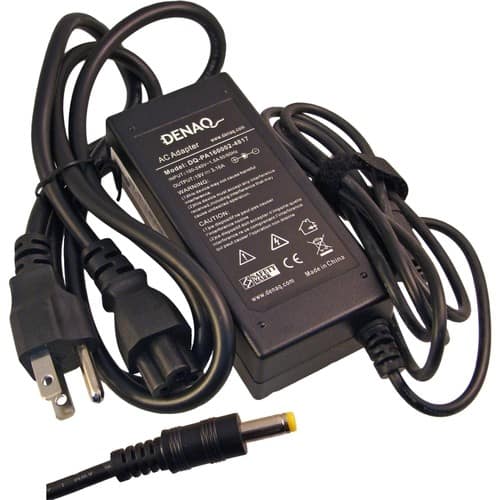 Denaq - AC Adapter for ACER TRAVELMATE 522 525 530 600 602 603 610 620 630 730 732 735 738 739 740 A550 A551 - Larger Front