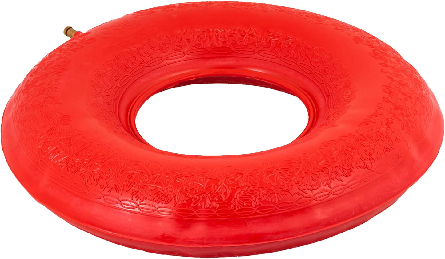 

Carex - Inflatable Rubber Ring And Donut Pillow - RED