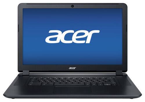 Acer - 15.6" Chromebook - Intel Core i3 - 4GB Memory - 32GB Solid State Drive - Black - Larger Front