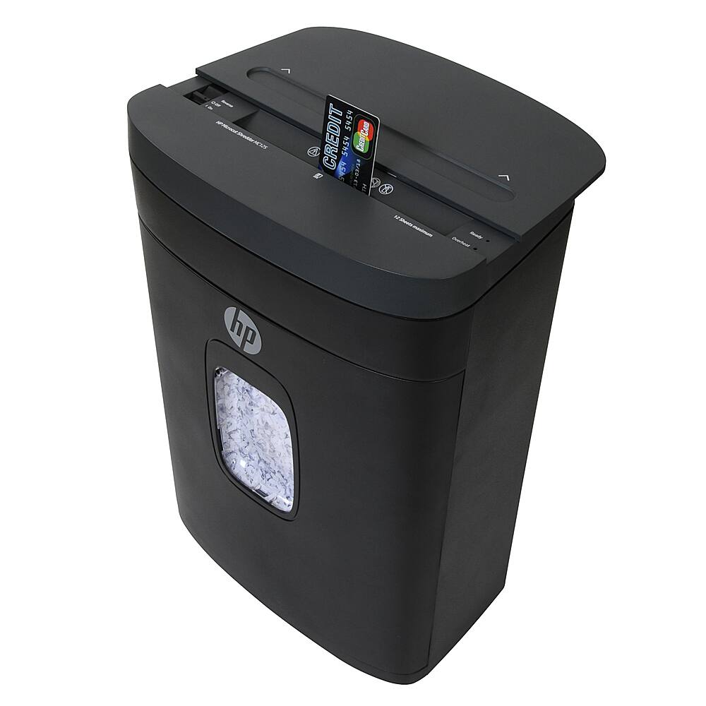 Customer Reviews HP 12 Sheet Microcut Paper Shredder 91041R Best Buy