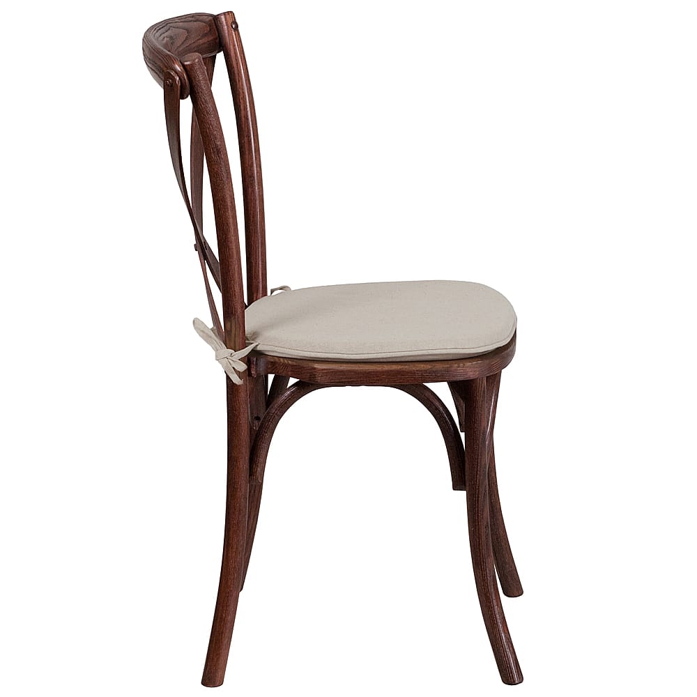 Best Buy Alamont Home Hercules Cross Back Chair Mahogany Xu X Mah Ntc Gg