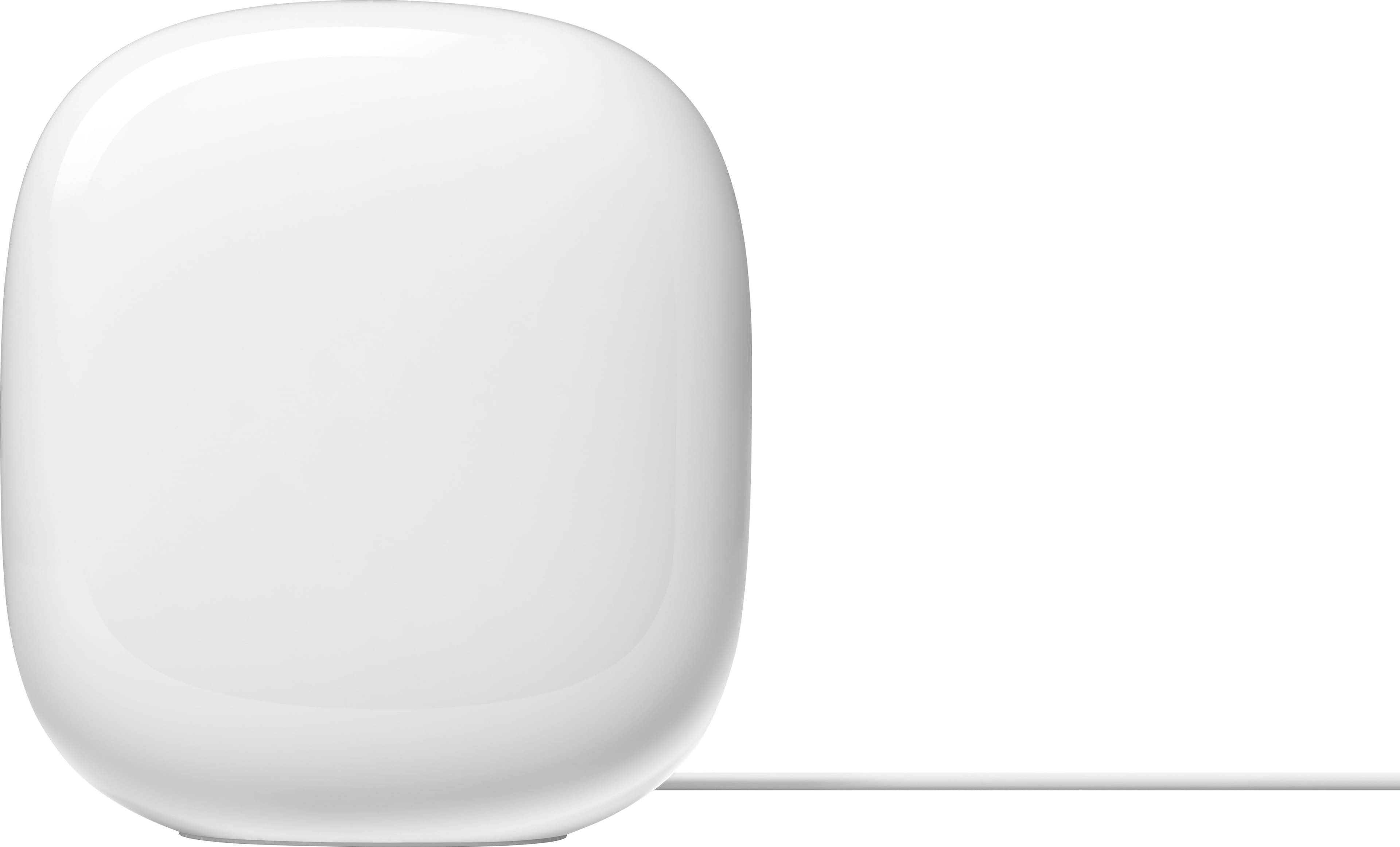 Front Zoom. Google - Nest Wifi Pro 6e AXE5400 Mesh Router - Snow - Snow.
