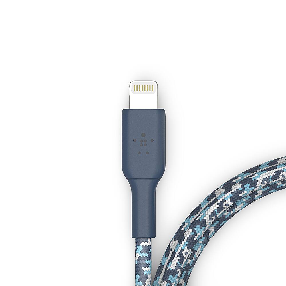 Best Buy Belkin BOOSTCHARGE 5ft Braided Lightning To USB A Cable