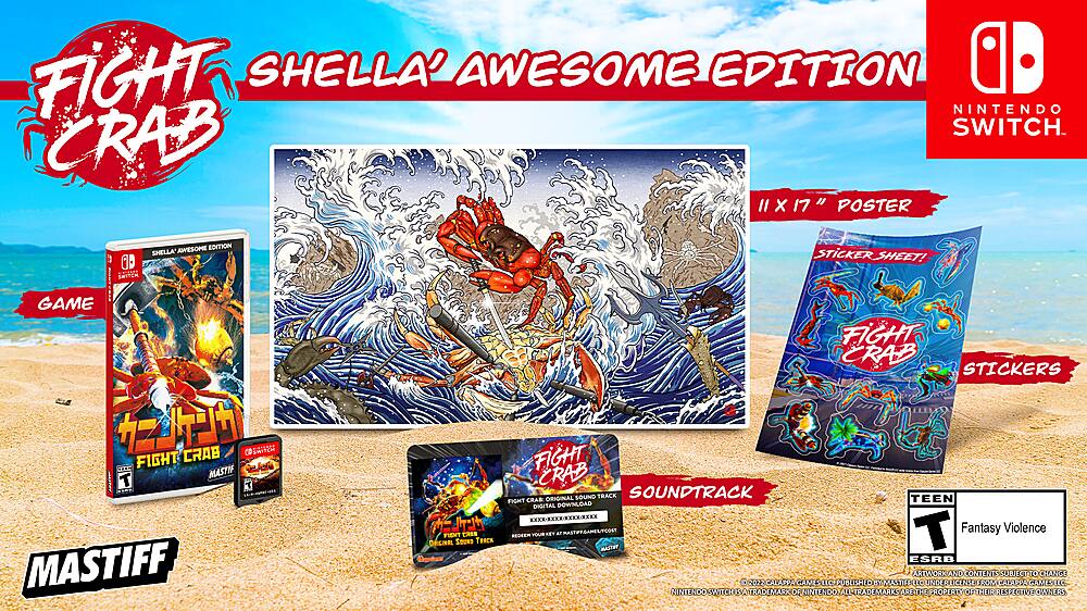 Fight Crab Shella Awesome Edition Nintendo Switch Best Buy