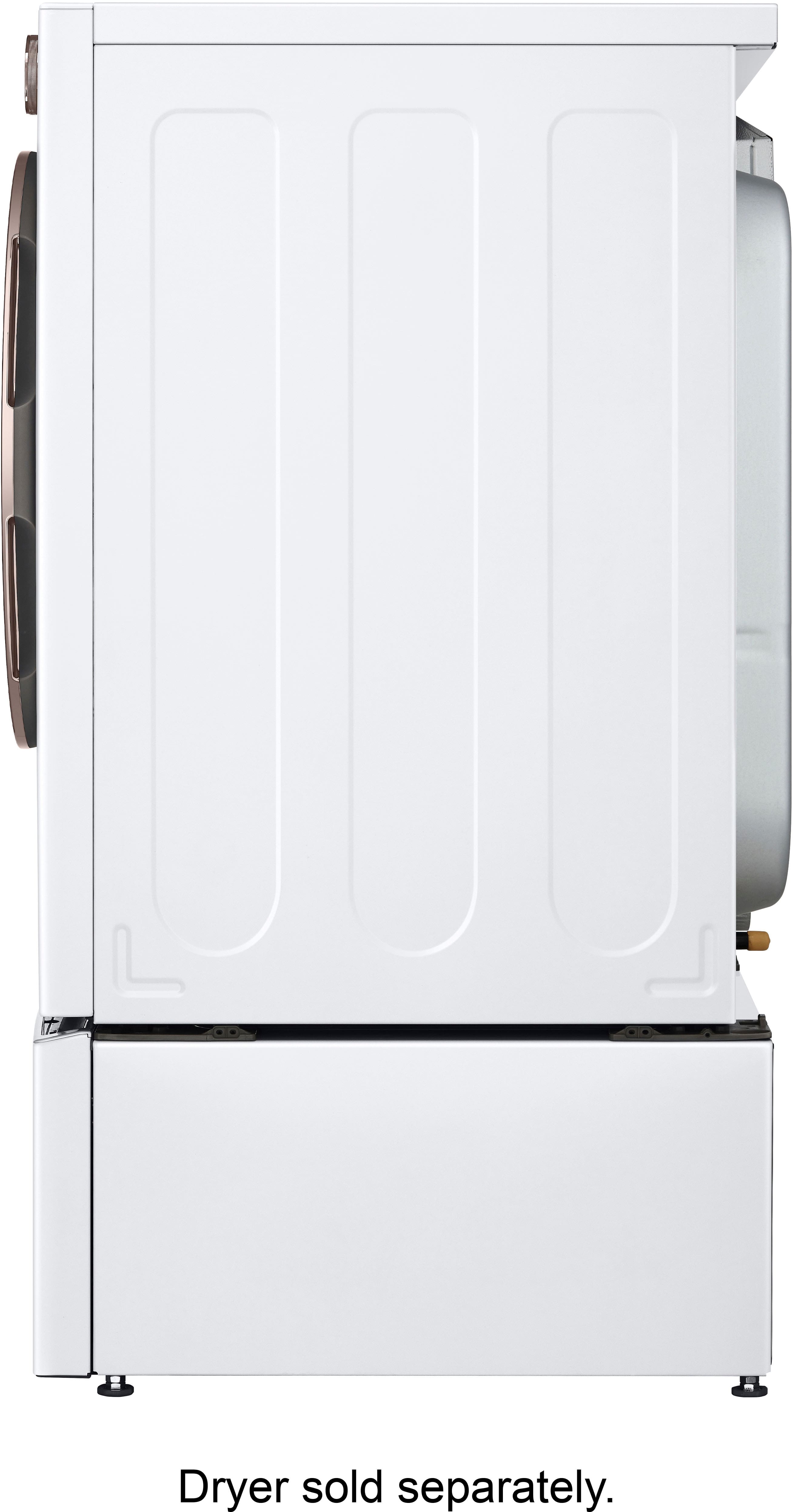 Lg Laundry Pedestal With Storage Drawer White Wdp W Best Buy