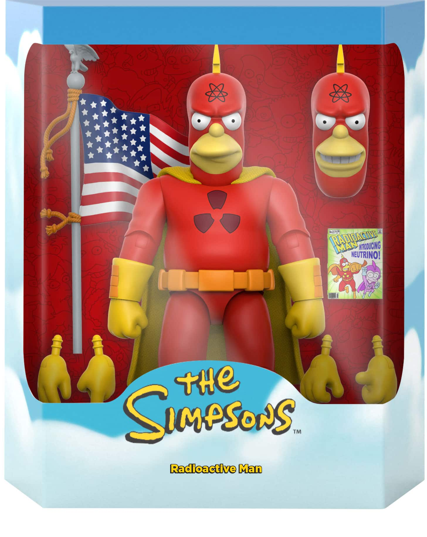 Best Buy Super7 ULTIMATES 7 In Plastic The Simpsons Action Figure