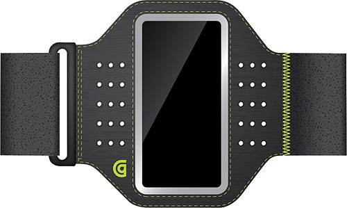 Griffin Technology - Trainer Armband for 7th-Generation Apple® iPod® nano - Black - Larger Front