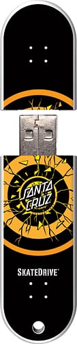 Action Sport Drives - Santa Cruz Red Dot Fade 16GB USB 2.0 Flash Drive - Pattern - Larger Front