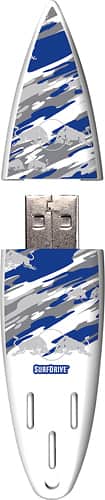 Action Sport Drives - Red Bull Blue Cammo 16GB USB 2.0 Flash Drive - Pattern - Larger Front