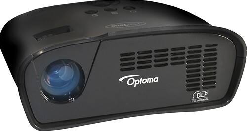 Optoma - PlayTime WVGA DLP Projector - Angle