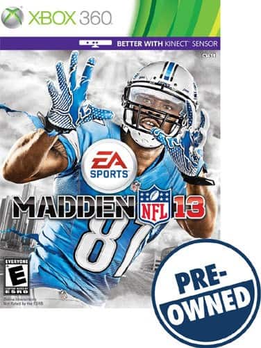 Madden NFL 13 — PRE-OWNED - Xbox 360 - Larger Front