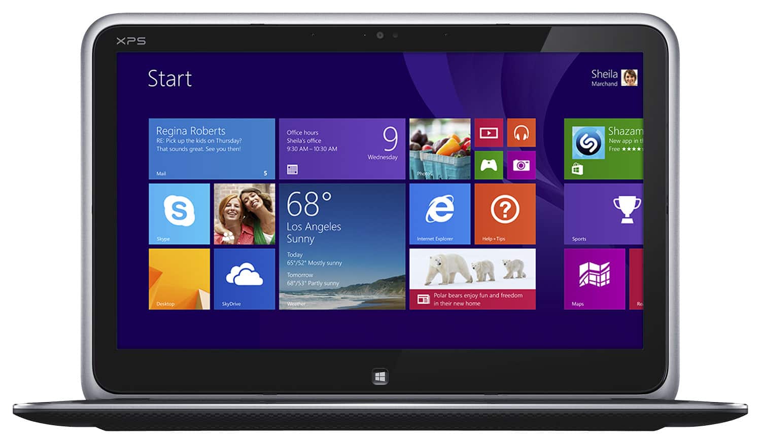 Dell - XPS 12.5" Touch-Screen Laptop - Intel Core i7 - 8GB Memory - 256GB Solid State Drive - Carbon Fiber - Larger Front