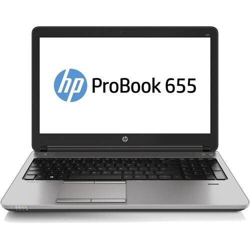 HP - ProBook 655 G1 15.6" Laptop - AMD A10-Series - 8GB Memory - 256GB Solid State Drive - Black - Larger Front