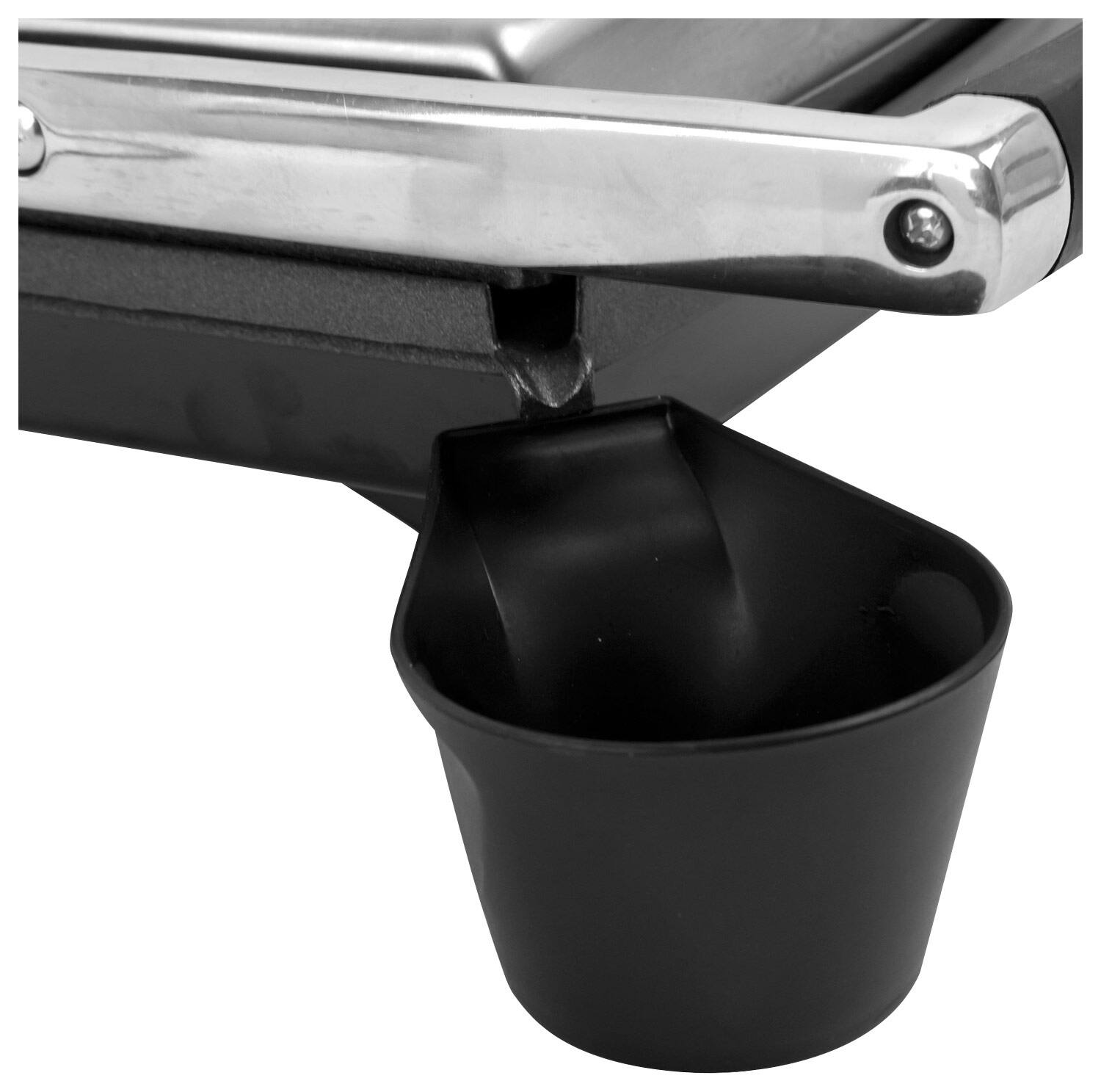 Chef Buddy - Grill and Panini Press - Brushed Steel - Alternate View 12