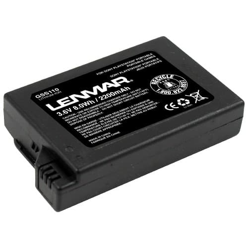 Best Buy Lenmar Lithium Ion Li Ion Portable Gaming Console Battery