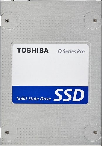 Toshiba - Q Series Pro 512GB Internal SATA III Solid State Drive for Laptops - Silver - Larger Front