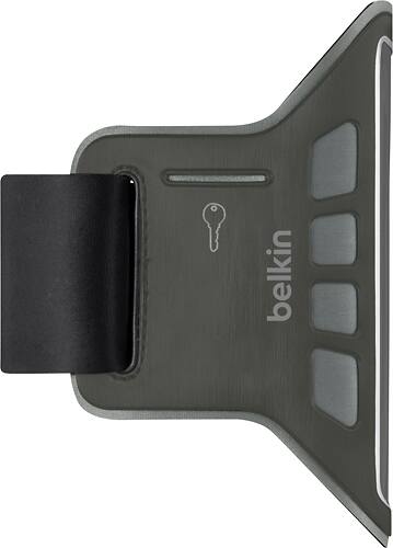 Belkin - EaseFit Plus Armband for Apple® iPhone® SE, 5s and 5 - Black - Alternate View 1