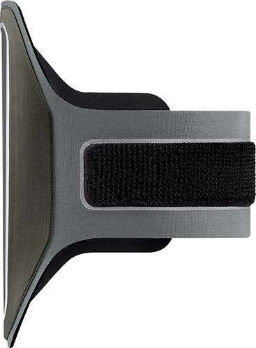 Belkin - EaseFit Plus Armband for Apple® iPhone® SE, 5s and 5 - Black - Alternate View 2