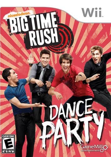 Big Time Rush: Dance Party - Nintendo Wii - Larger Front
