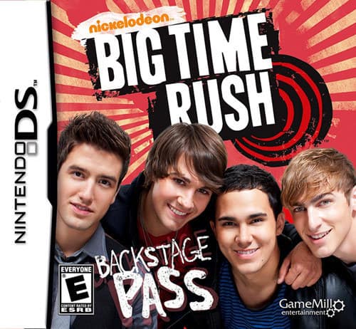 Big Time Rush Backstage Pass - Nintendo DS - Larger Front