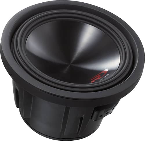 Alpine - Type-R 10" Dual-Voice-Coil 8-Ohm Subwoofer - Black - Larger Front