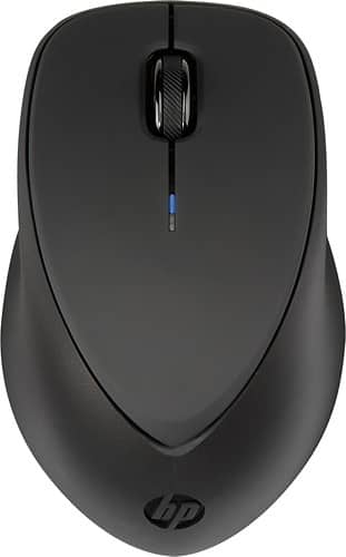 HP - Wireless Bluetooth Laser Mouse - Black - Larger Front