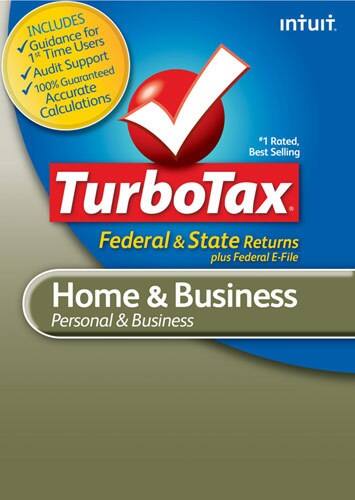 Best Buy TurboTax Home Business Federal E File State 2012 Mac