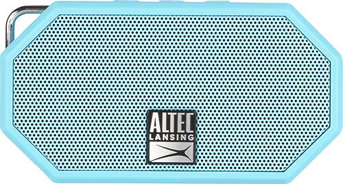 Altec Lansing - Mini H2O Bluetooth Speaker - Blue - Larger Front