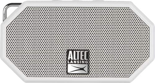 Altec Lansing - Mini H2O Bluetooth Speaker - Cool Gray - Larger Front